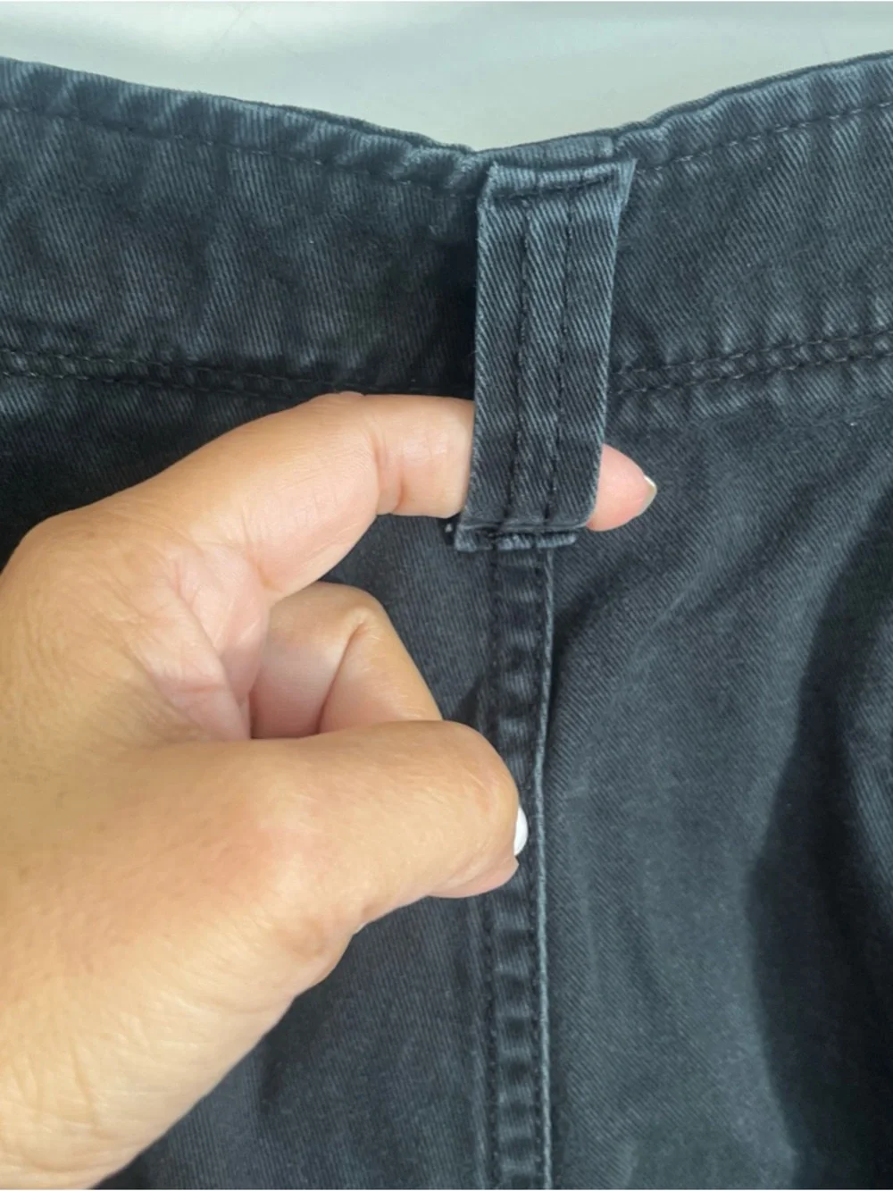 Wrangler Relaxed Fit Cargo Pants Black Utility Trousers 38/30 5 Pockets Work
